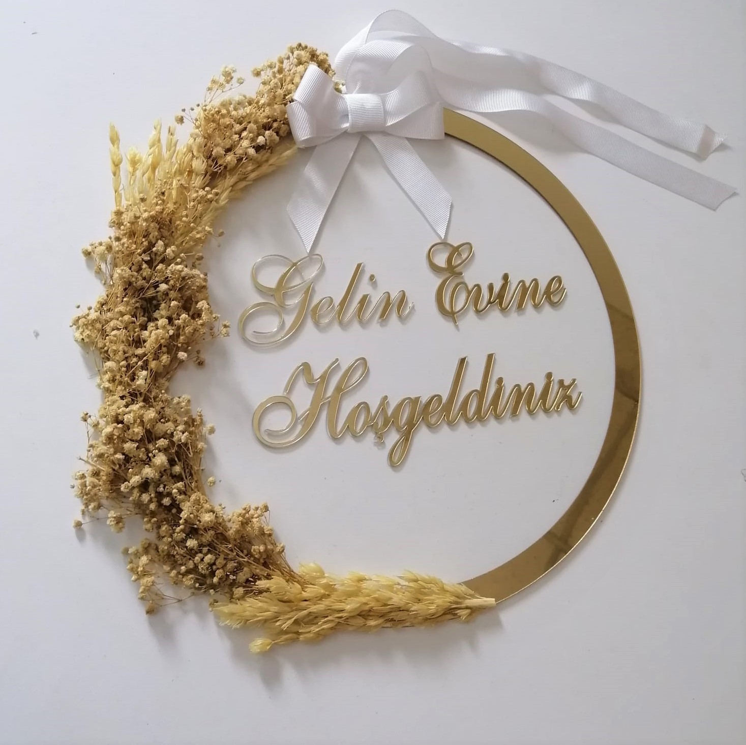 Gelin Evine Hoşgeldiniz Kapı Süsü