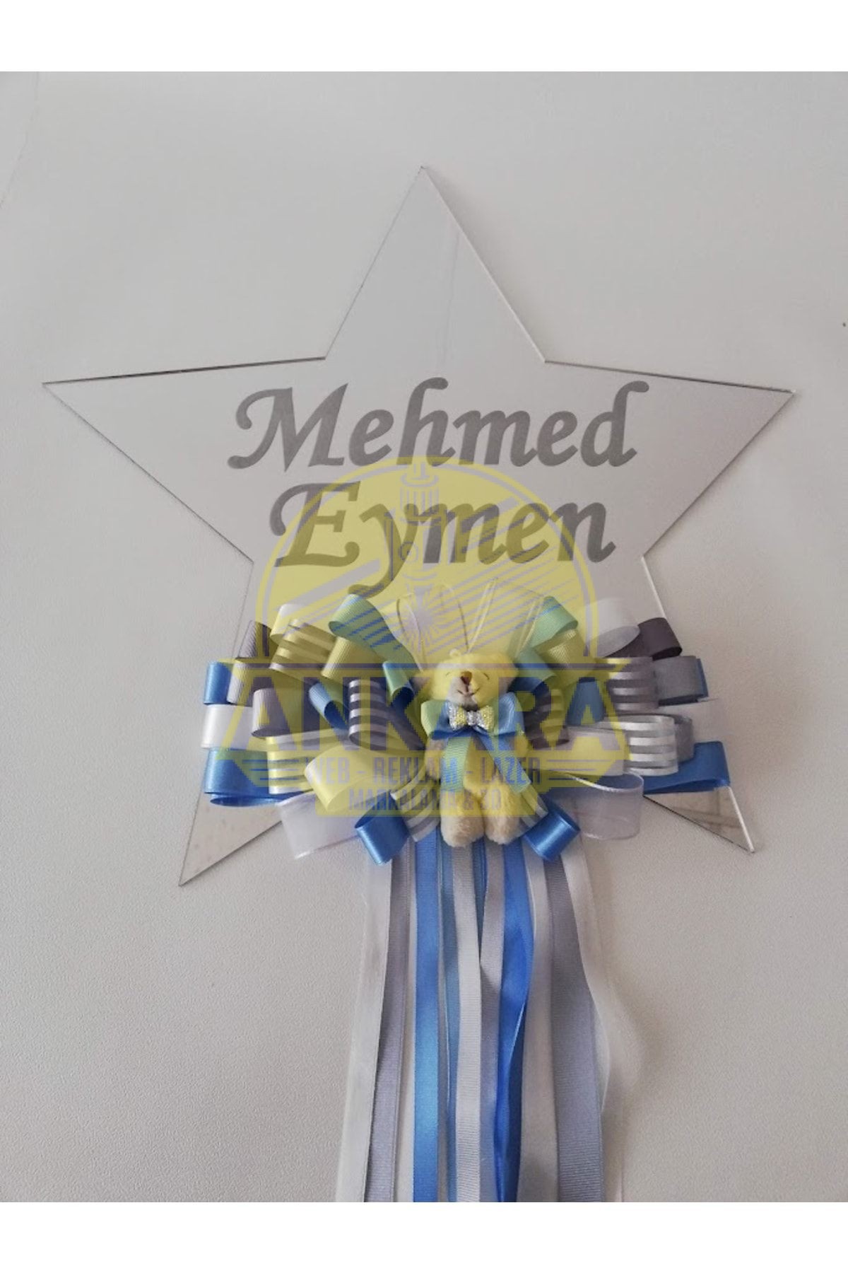 Yıldız Pleksi Kapı Süsü